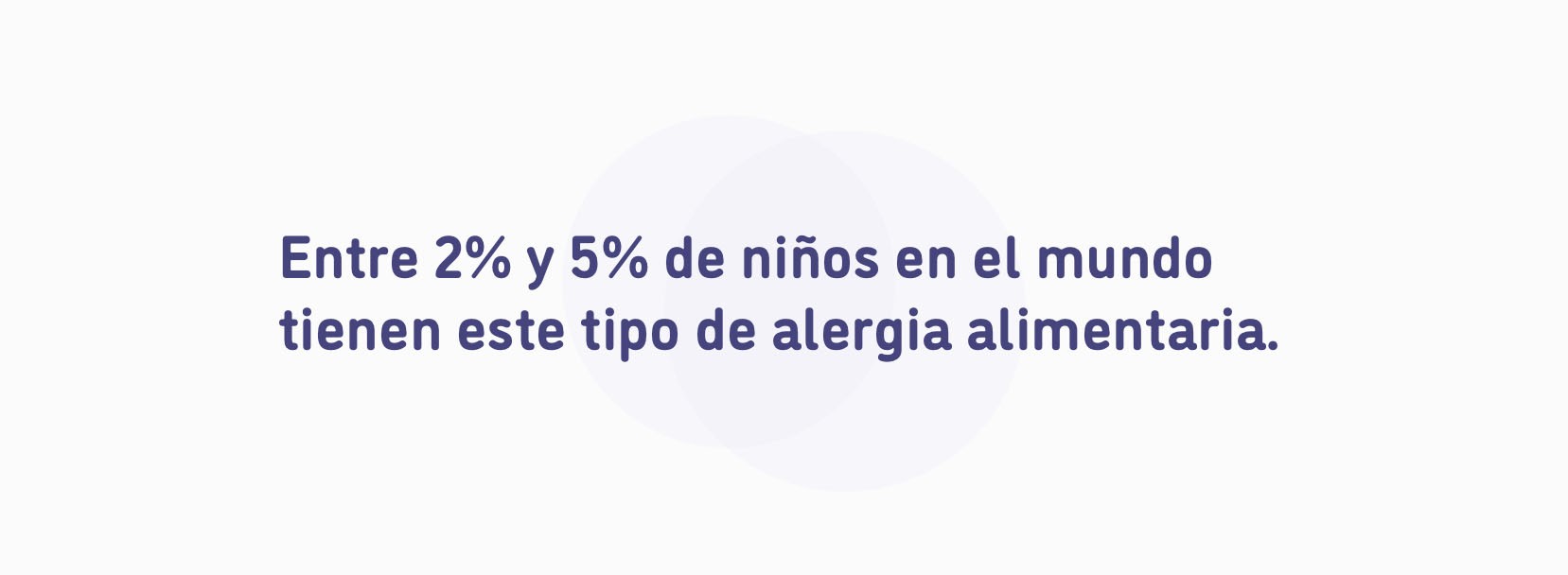 Entre el 2% y 5% de niños en el mundo tienen este tipo de alergia alimentaria.