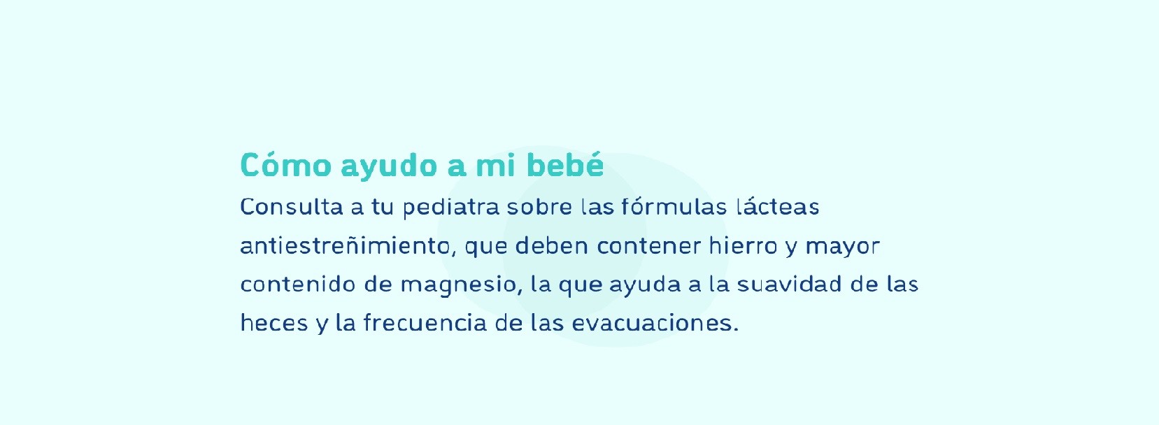 Cómo ayudo a mi bebé